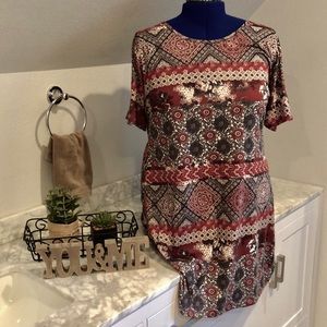 Short-sleeve dress